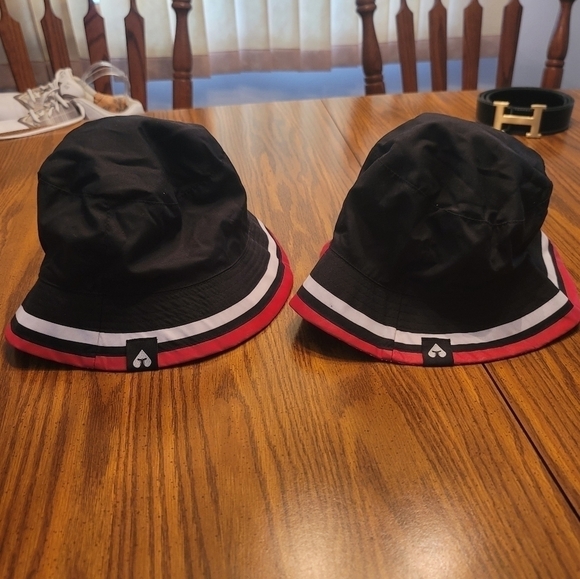 TWO identical reversible Carnival cruise lines players club hats. - Picture 2 of 4